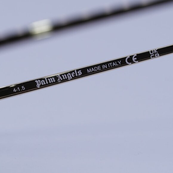 Palm Angels PERI10G QUARTZ 7607 Sunglasses Gold Geometric Frame, Grey Lenses - Picture 8 of 11